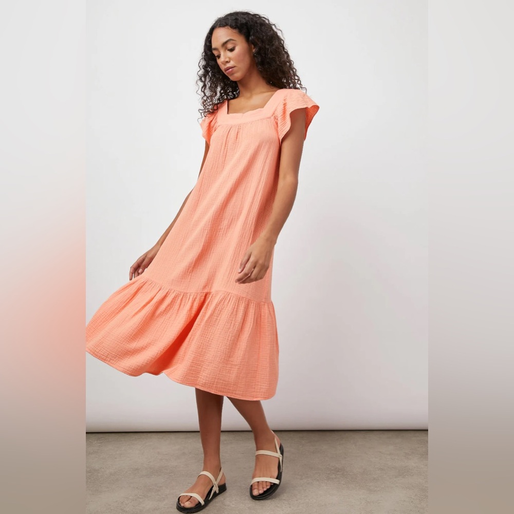 NWT Rails Peach Amber Skylar Dress